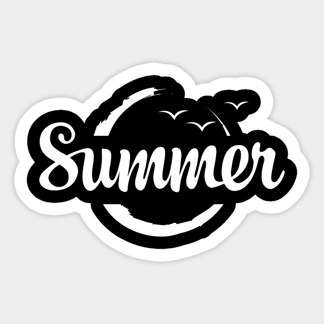 My Name is Summer Sticker by The Lucid Frog